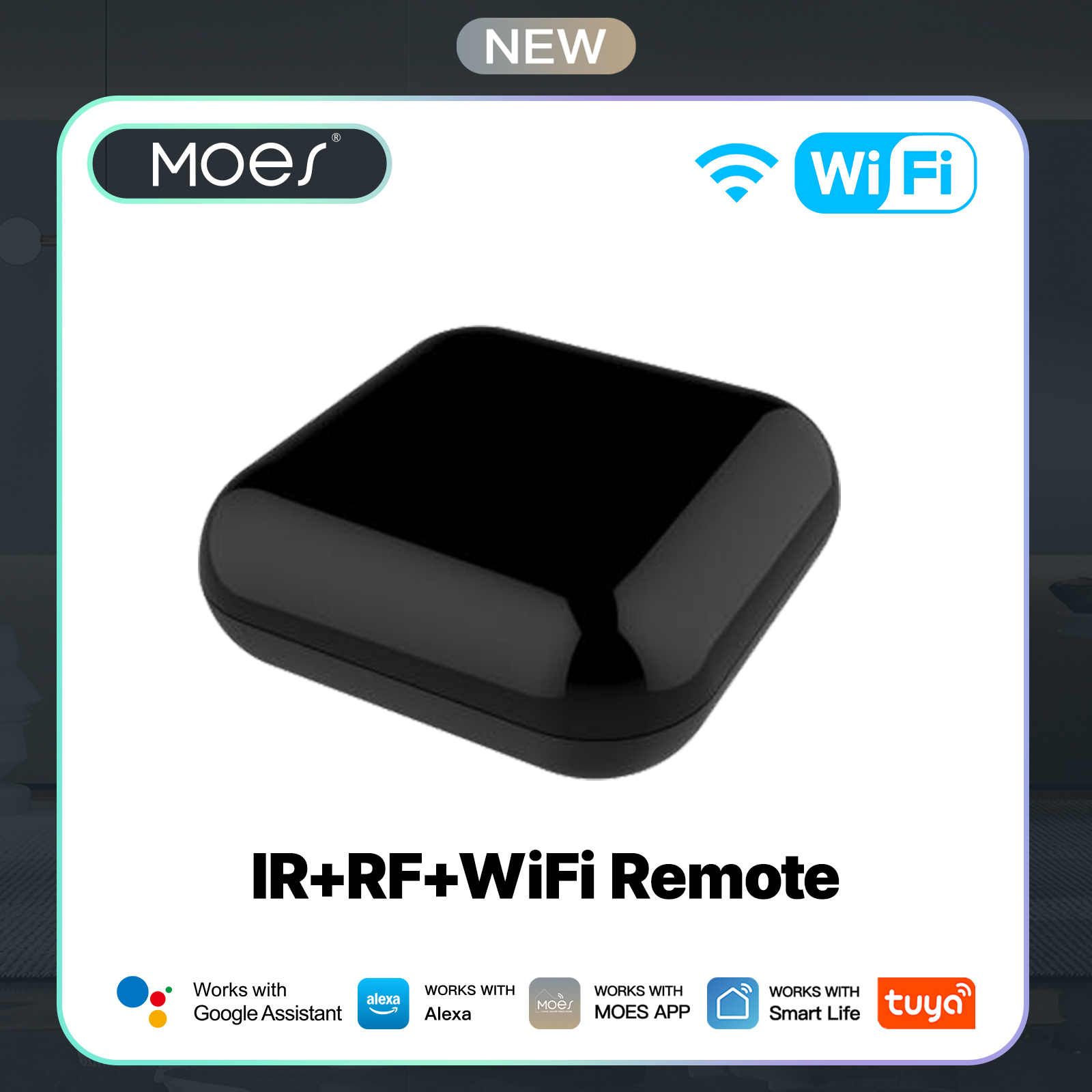 Ir Remote Module - Moes tuya wifi ir rf remoto