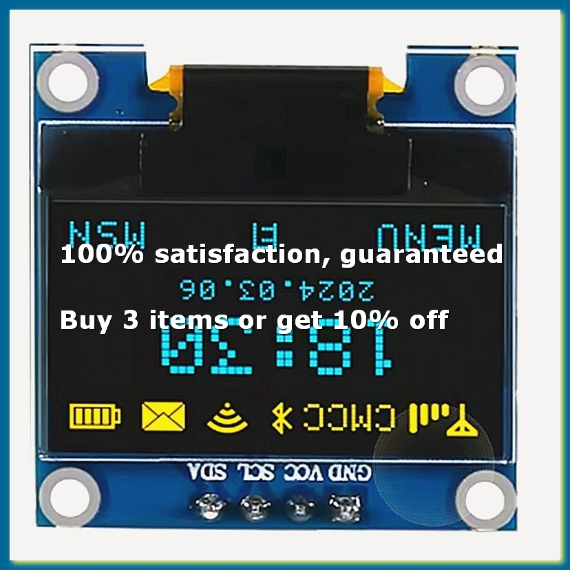 Oled Display 0.96 - Módulo de Tela OLED de 0,96