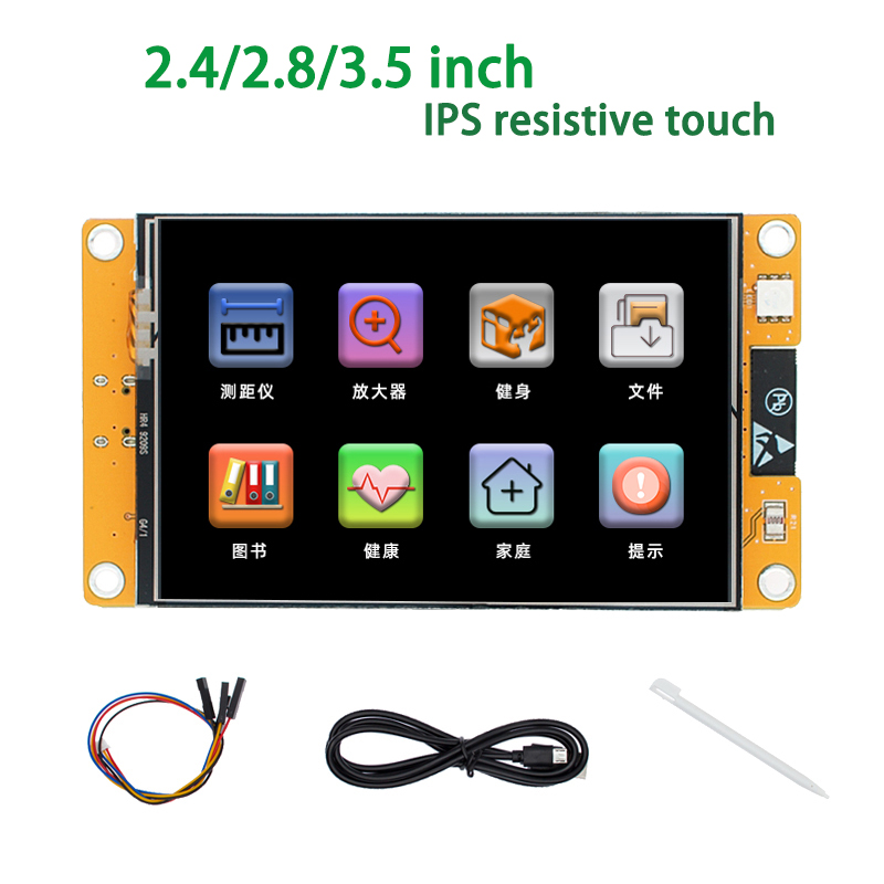 Tft Display 2.4 - Placa de Desenvolvimento ESP32 Arduino LVGL,