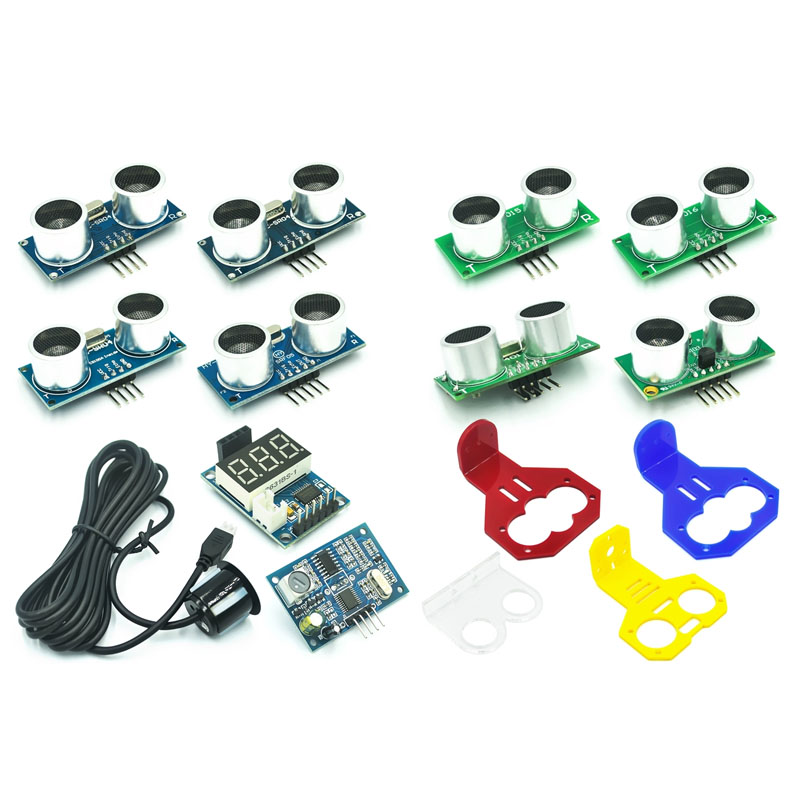 Ultrasonic Sensor Hc-Sr04 - HC-SR04 HYSRF05 US-15/16/26/25/100 Suporte de sensor