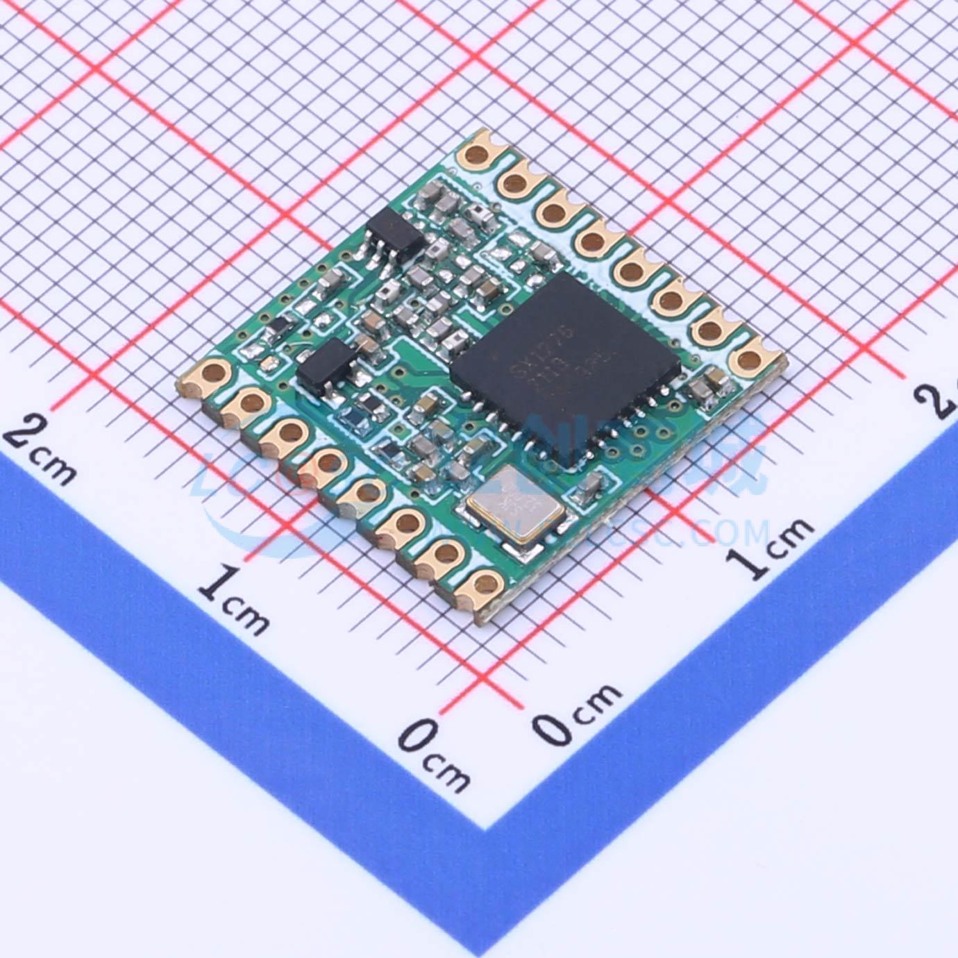 Lora Rfm95 - 2 peças DL-RFM95-868M SMD 16x16mm 868MHz