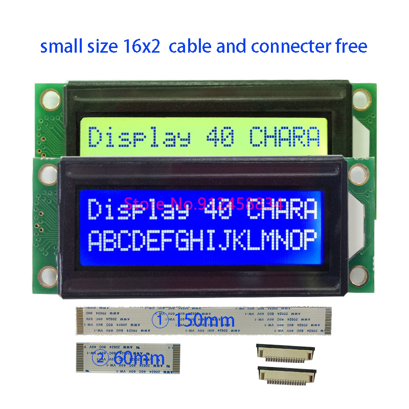Lcd 1602 - Mini conector pequeno do FFC do