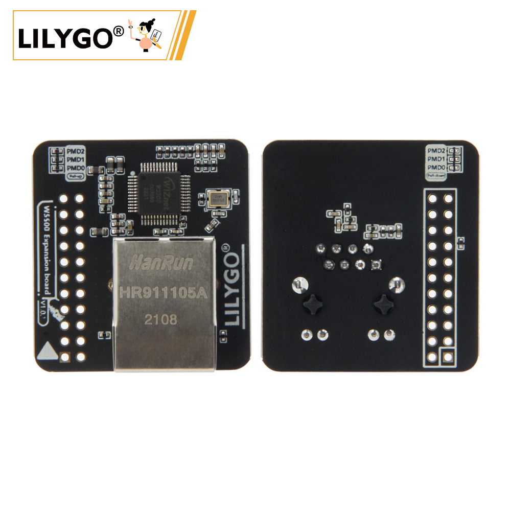 Ethernet W5500 - LILYGO® T-Relay-W5500 Escudo Ethernet usado para
