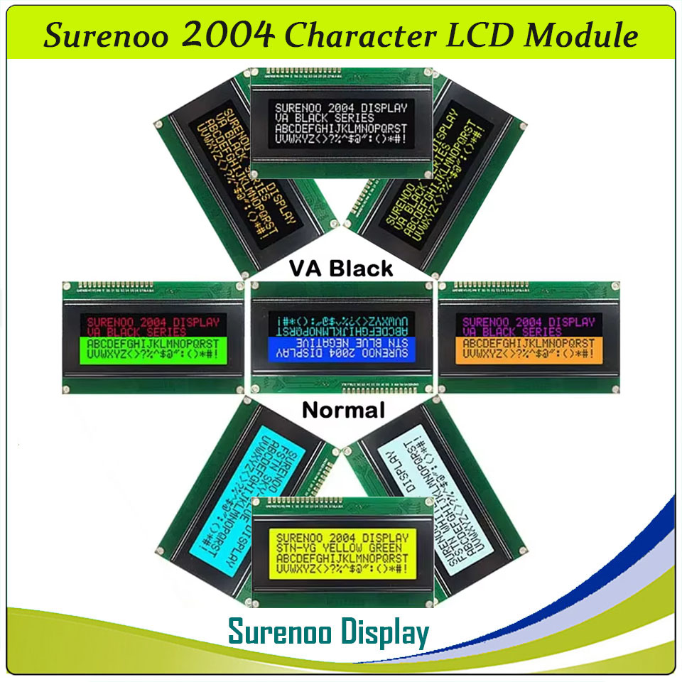Lcd 1602 - Surenoo 204 20X4 2004 Tela de