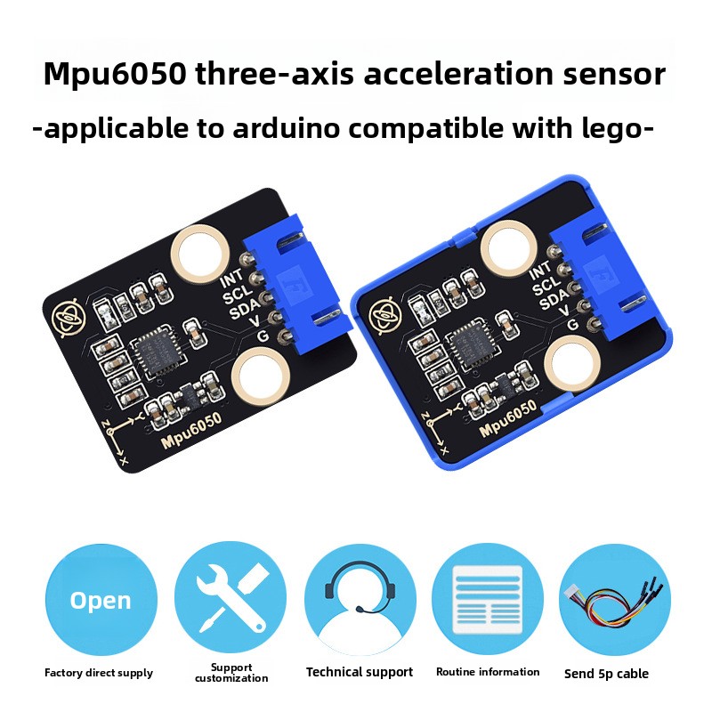 Mpu6050 - MPU6050 Módulo Sensor de Seis Eixos