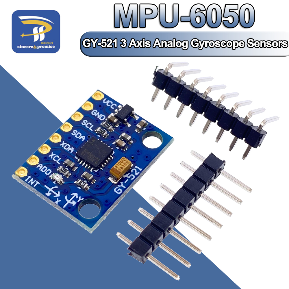Mpu6050 - 1 conjunto de sensores giroscópicos analógicos