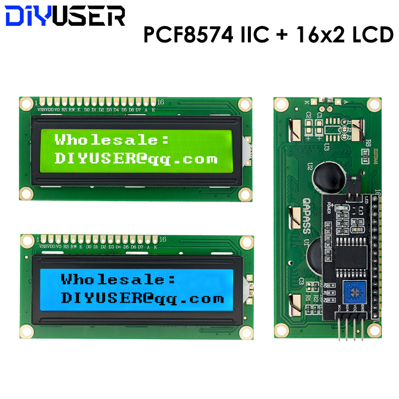 Módulo LCD1602 1602 com Tela A - Lcd 1602 avaliação e preço