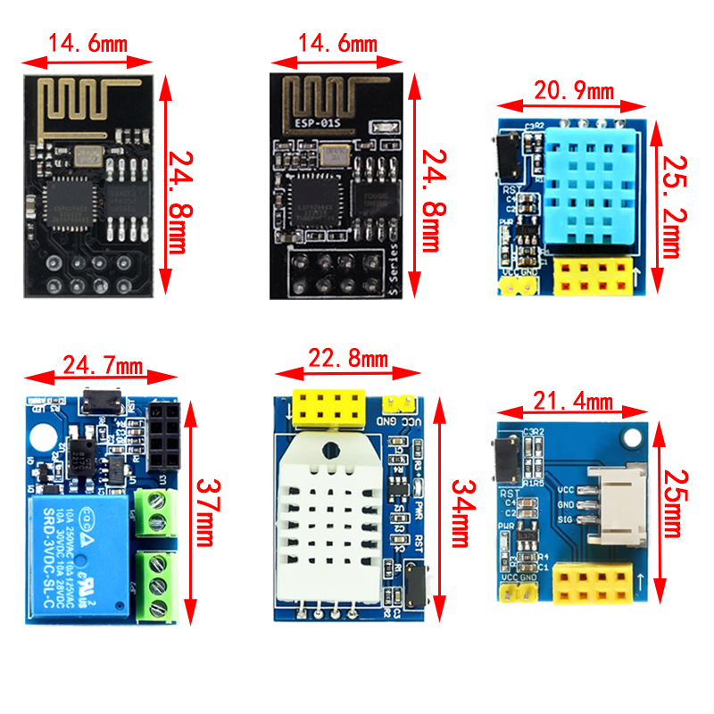 Módulo de Relé WiFi 5V, DS18B2 - Dht11 avaliação e preço
