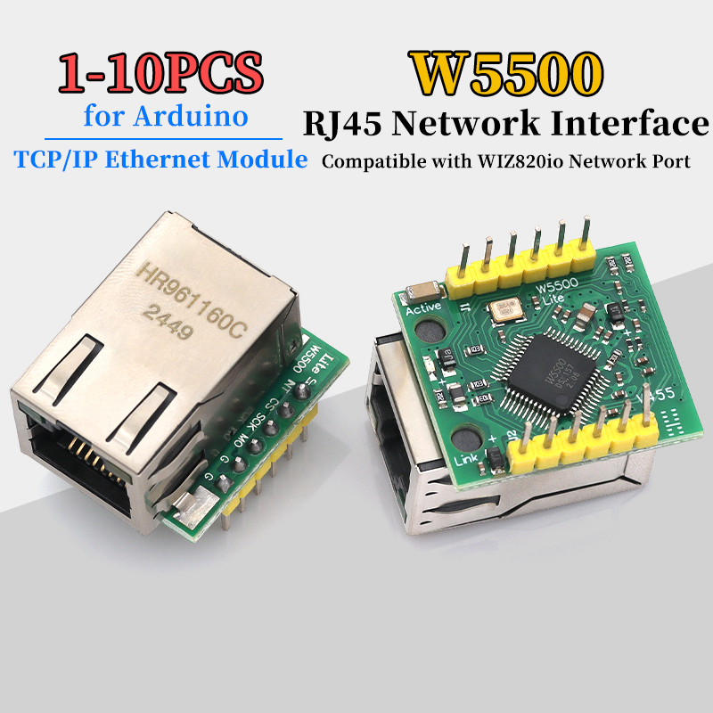 Módulo Ethernet TCP/IP W5500 ( - Ethernet W5500 avaliação e preço