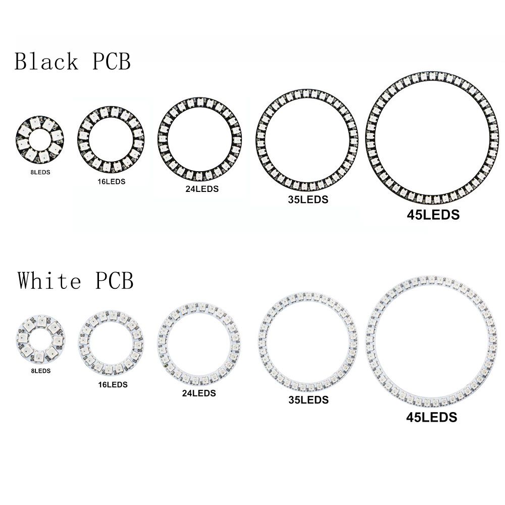 Anel de LED WS2812b Endereçáve - Ws2812B Strip 5V avaliação e preço