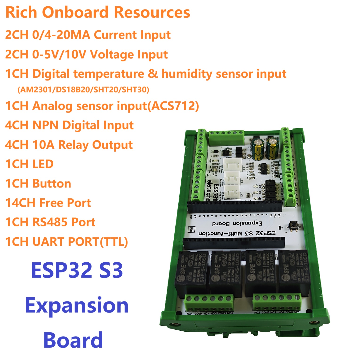 Módulo de expansão ESP32-S3 pa - Ds18B20 avaliação e preço