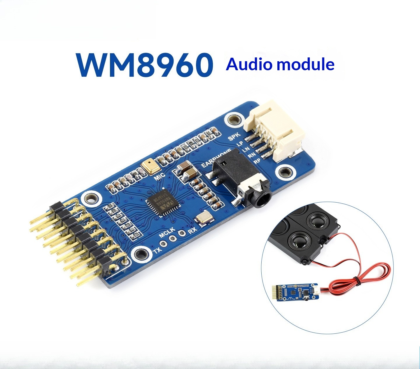 Módulo de Codec de Áudio Estér - Microphone Module avaliação e preço