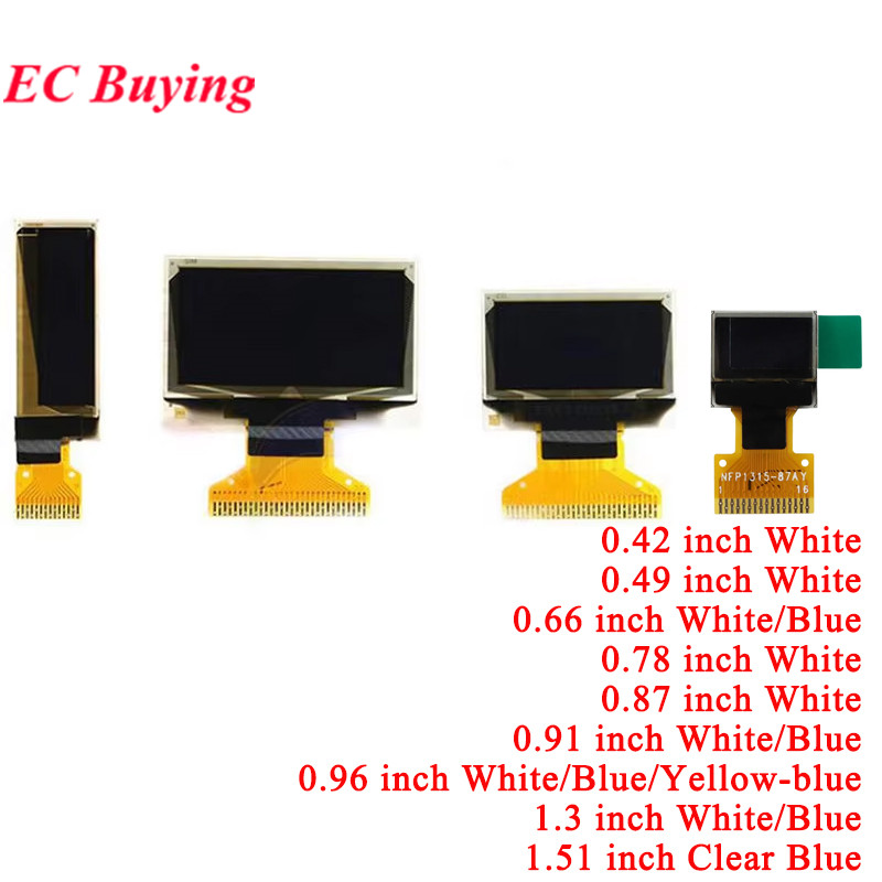 Display OLED LCD 0,42 0,49 0,6 - Ssd1306 avaliação e preço