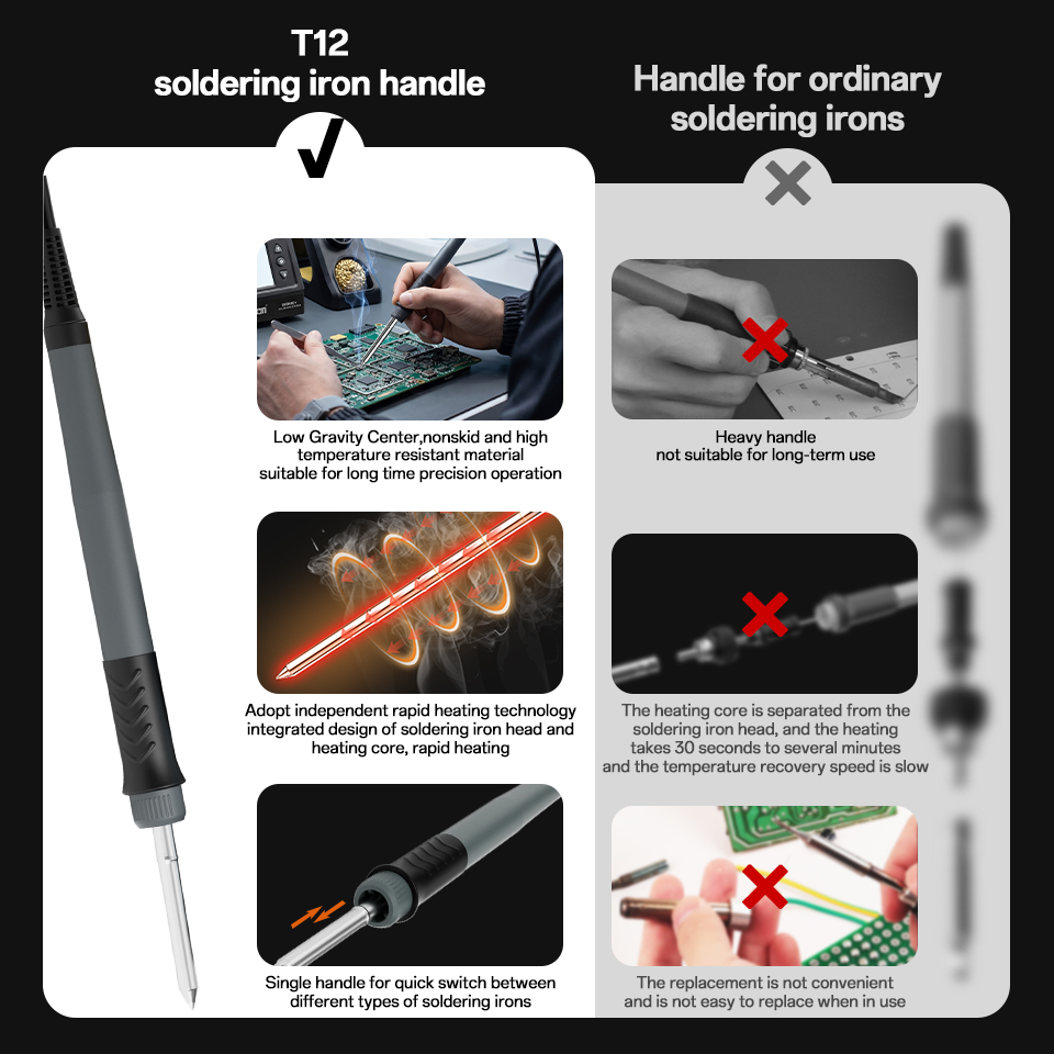 Estação de Solda T12 BK969D+ F - Soldering Iron Temperature Probe avaliação e preço