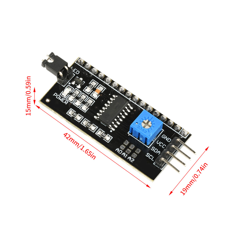 1/3/5 pces pcf8574 placa de ex - Lcd 1602 avaliação e preço