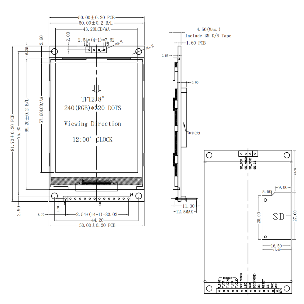 Módulo de Display LCD TFT de 2 - Tft Display 2.4 avaliação e preço