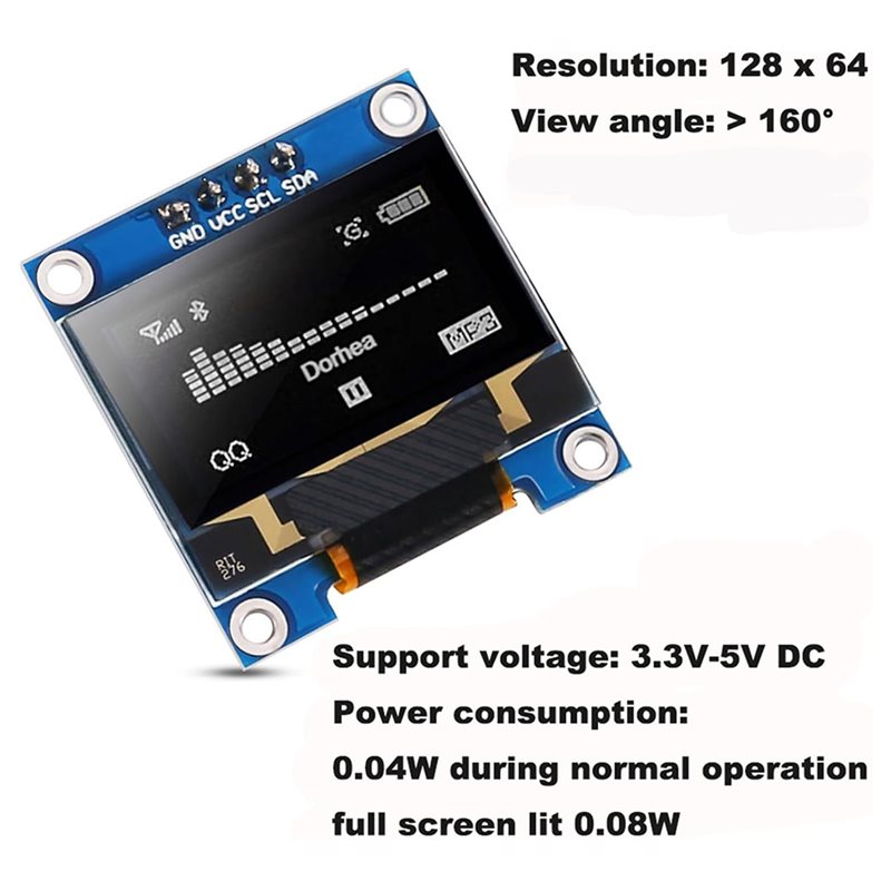 A37T-4Pcs Módulo de exibição O - Ssd1306 avaliação e preço