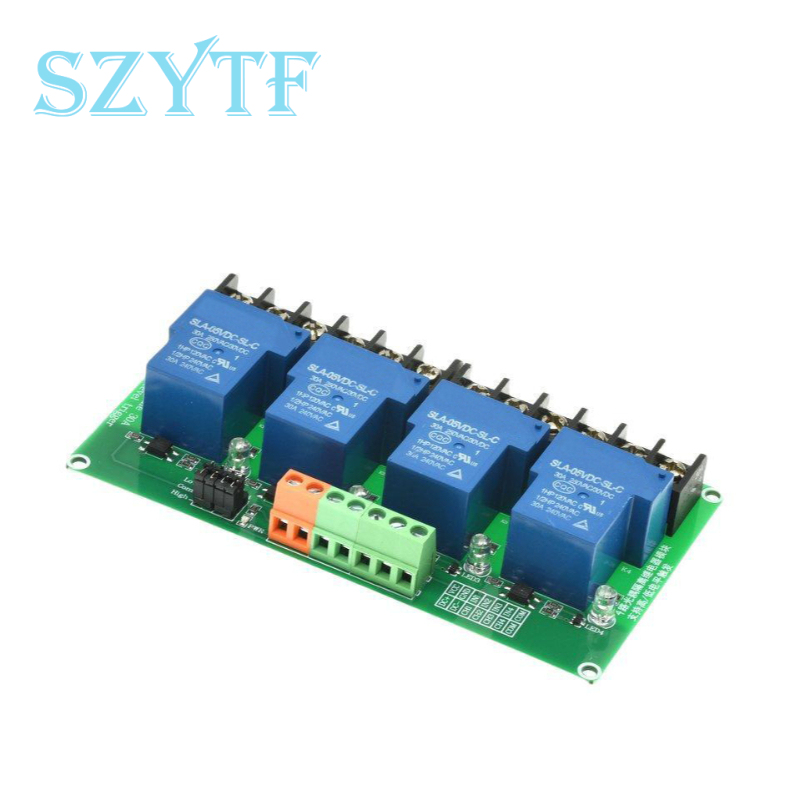 Módulo de Relé de 1 2 4 8 Cana - Relay Module 4 Channel avaliação e preço