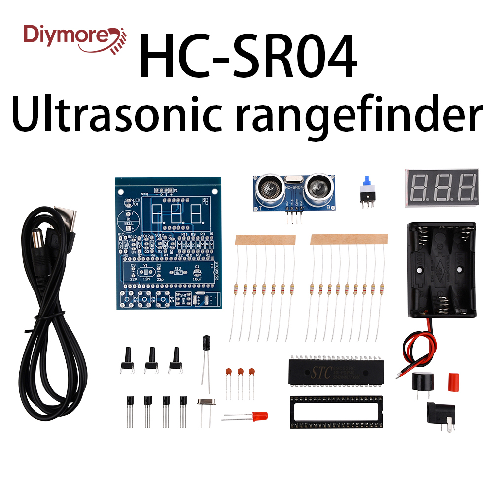 Kit DIY de Alarme Ultrassônico - Ultrasonic Sensor Hc-Sr04 avaliação e preço